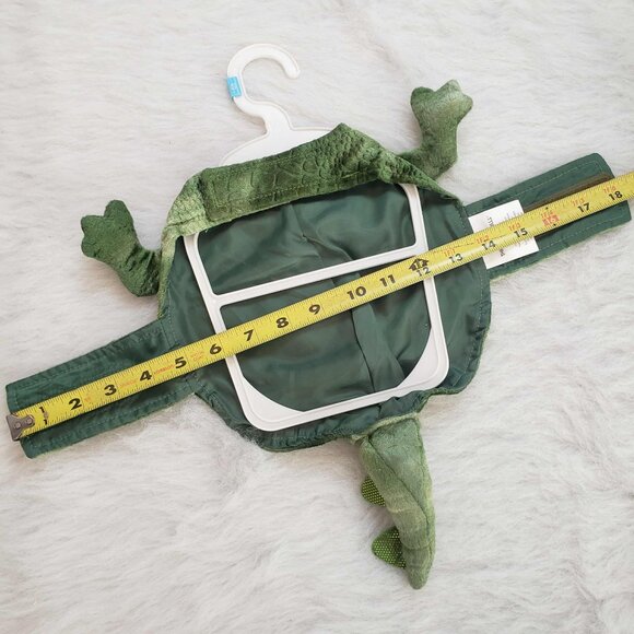 🟠 Thrills & Chills SMALL Triceratops Dinosaur Pet Dog 2-piece Halloween Costume - Picture 15 of 16